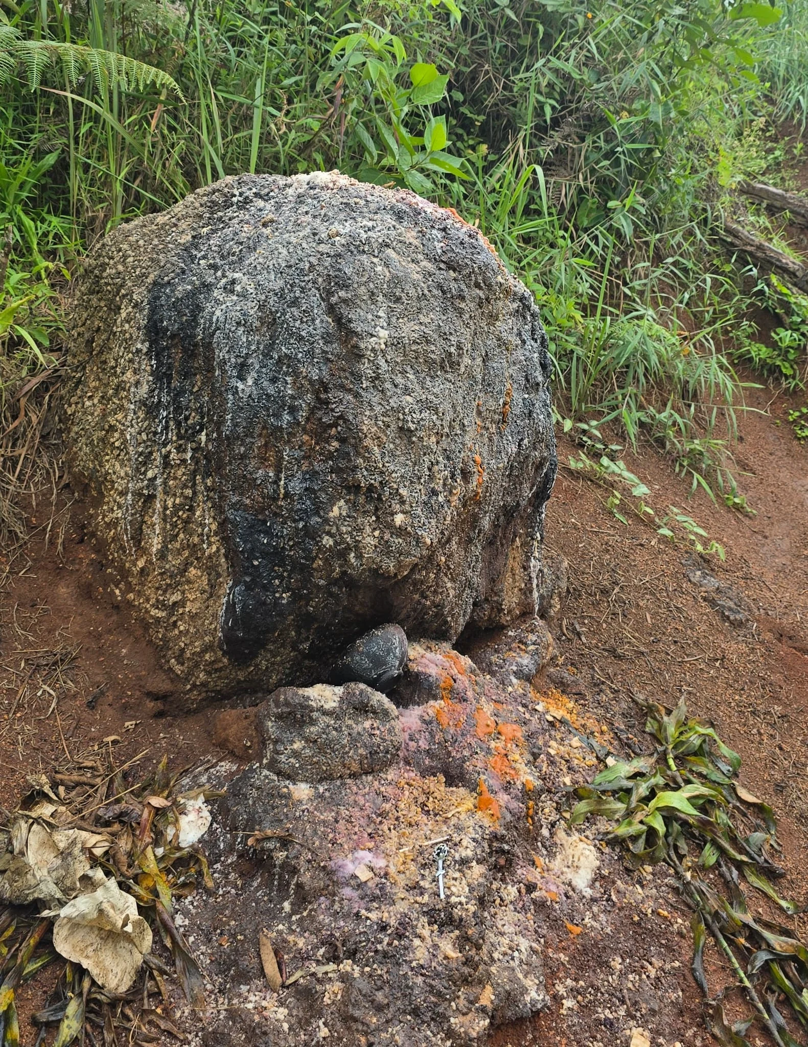 offering, Bapa village (Cameroon), 26.07.2025, by Maeva PIMO