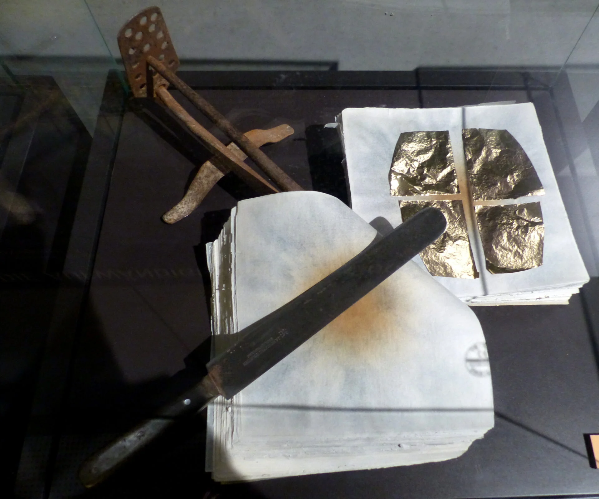 Blattgoldschlägerei